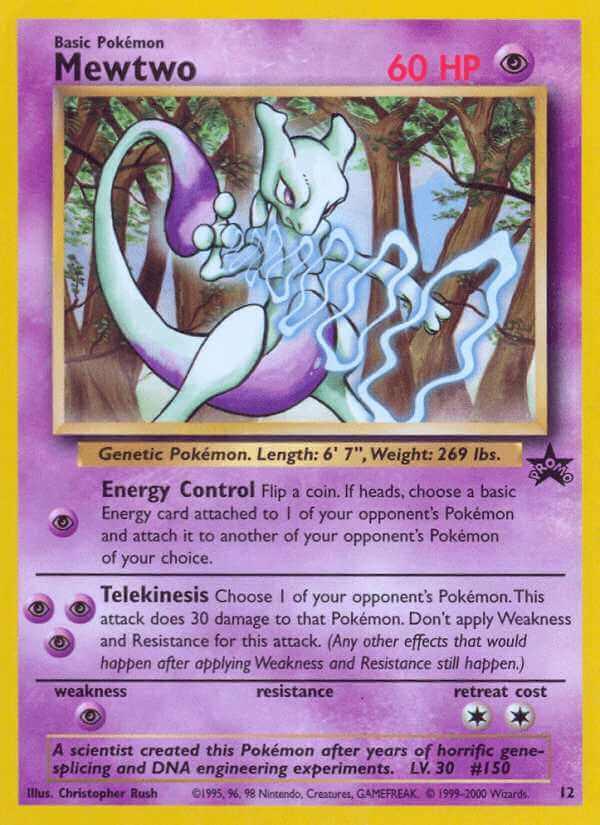 Mewtwo Card