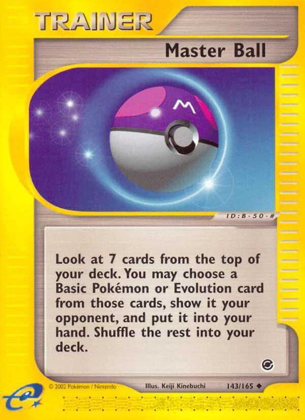 Master Ball Card