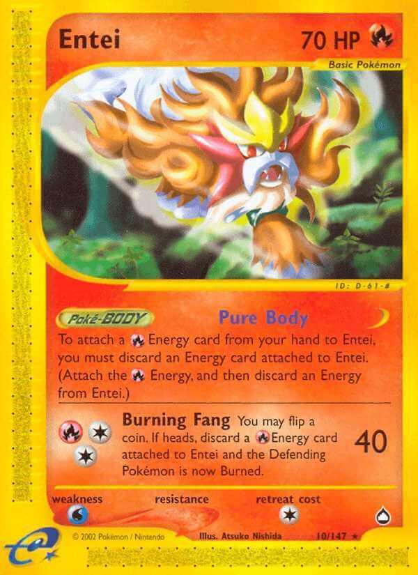 Entei Card