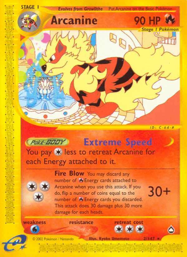 Arcanine Card