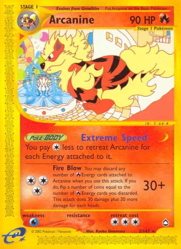 Arcanine Card