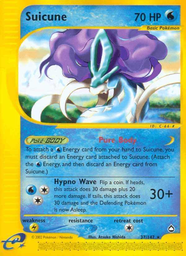 Suicune Card