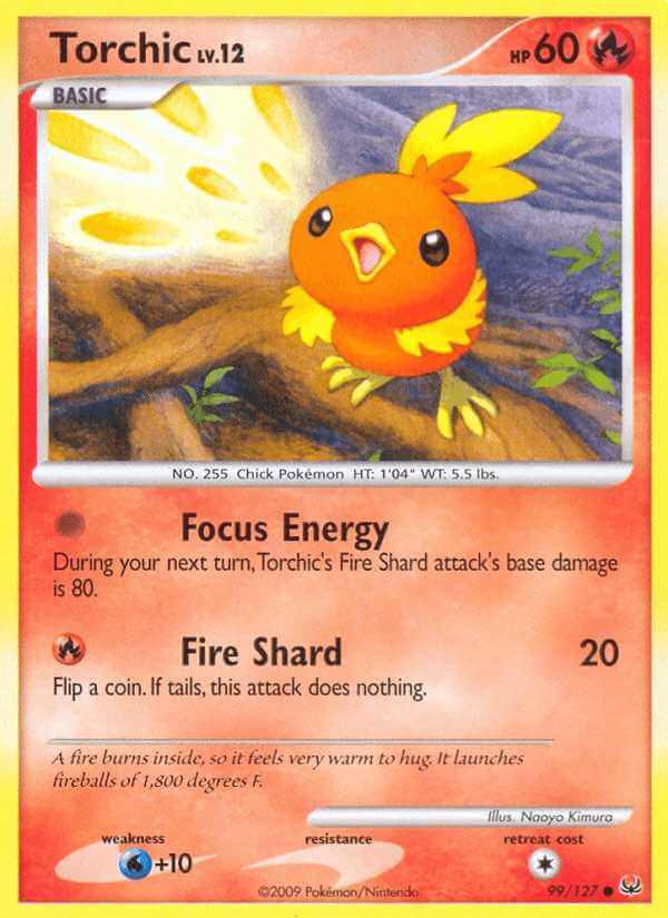 Torchic Card