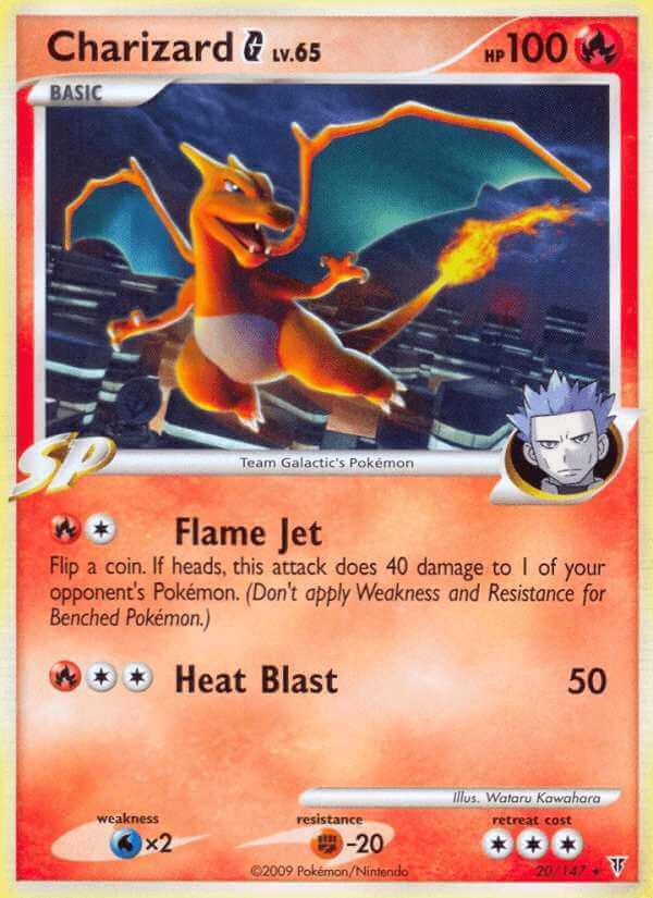 Charizard G Card