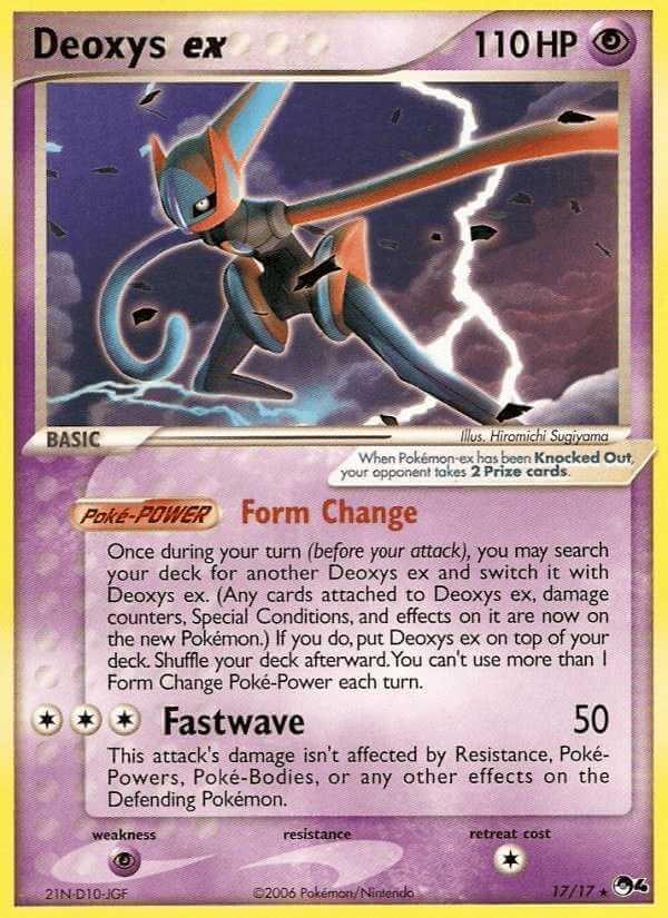 Deoxys ex Card