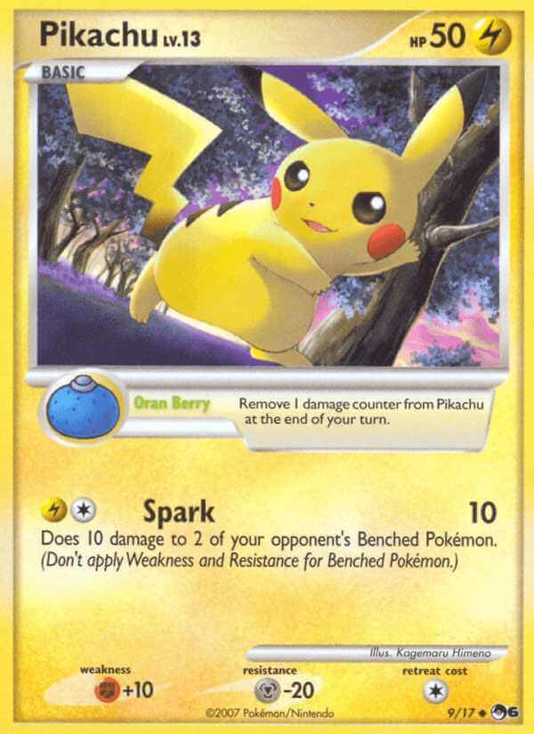 Pikachu Card