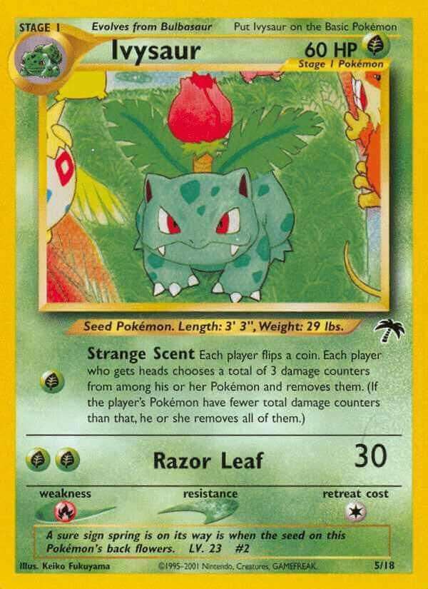 Ivysaur Card