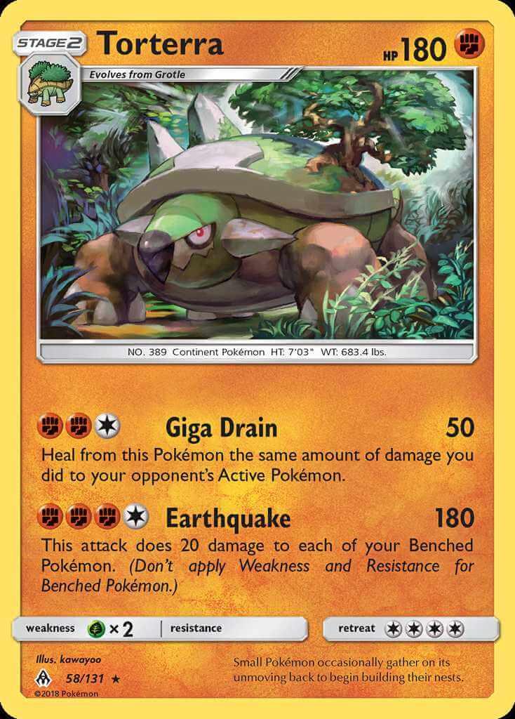 Torterra Card