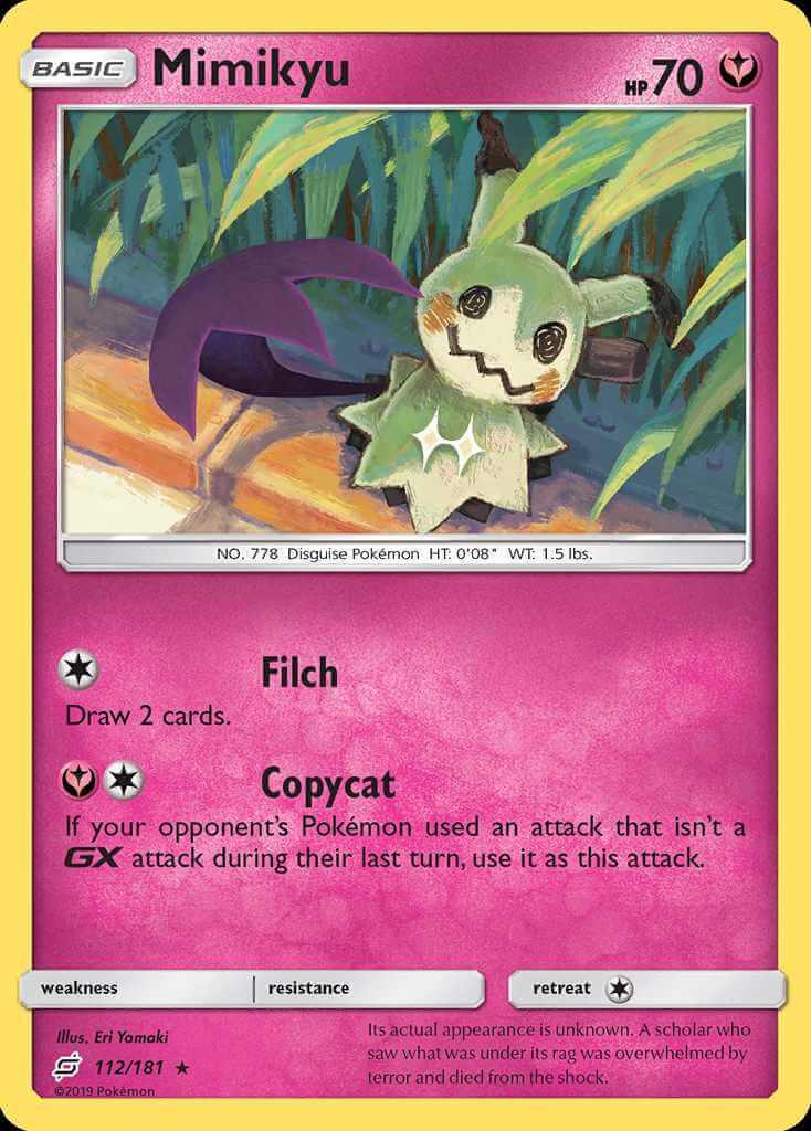 Mimikyu Card