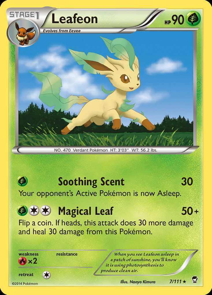 Leafeon Card