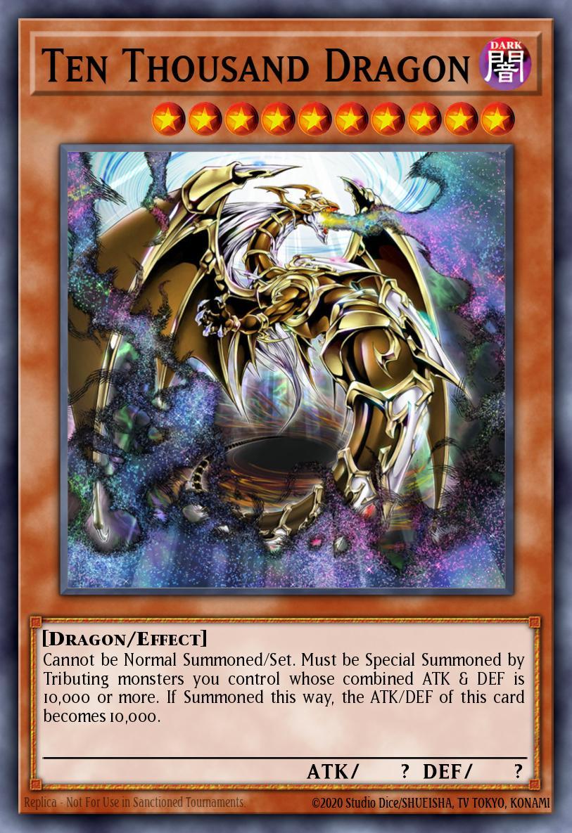 Ten Thousand Dragon Card