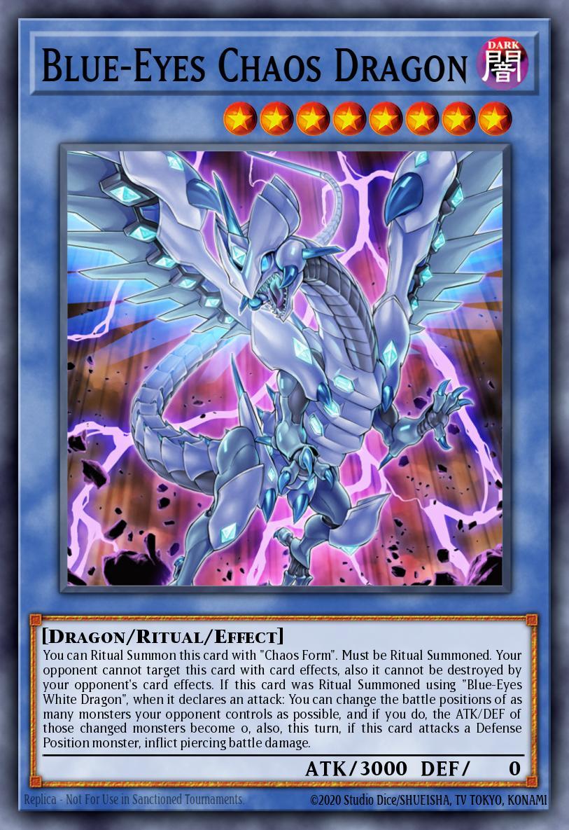 Blue-Eyes Chaos Dragon Card