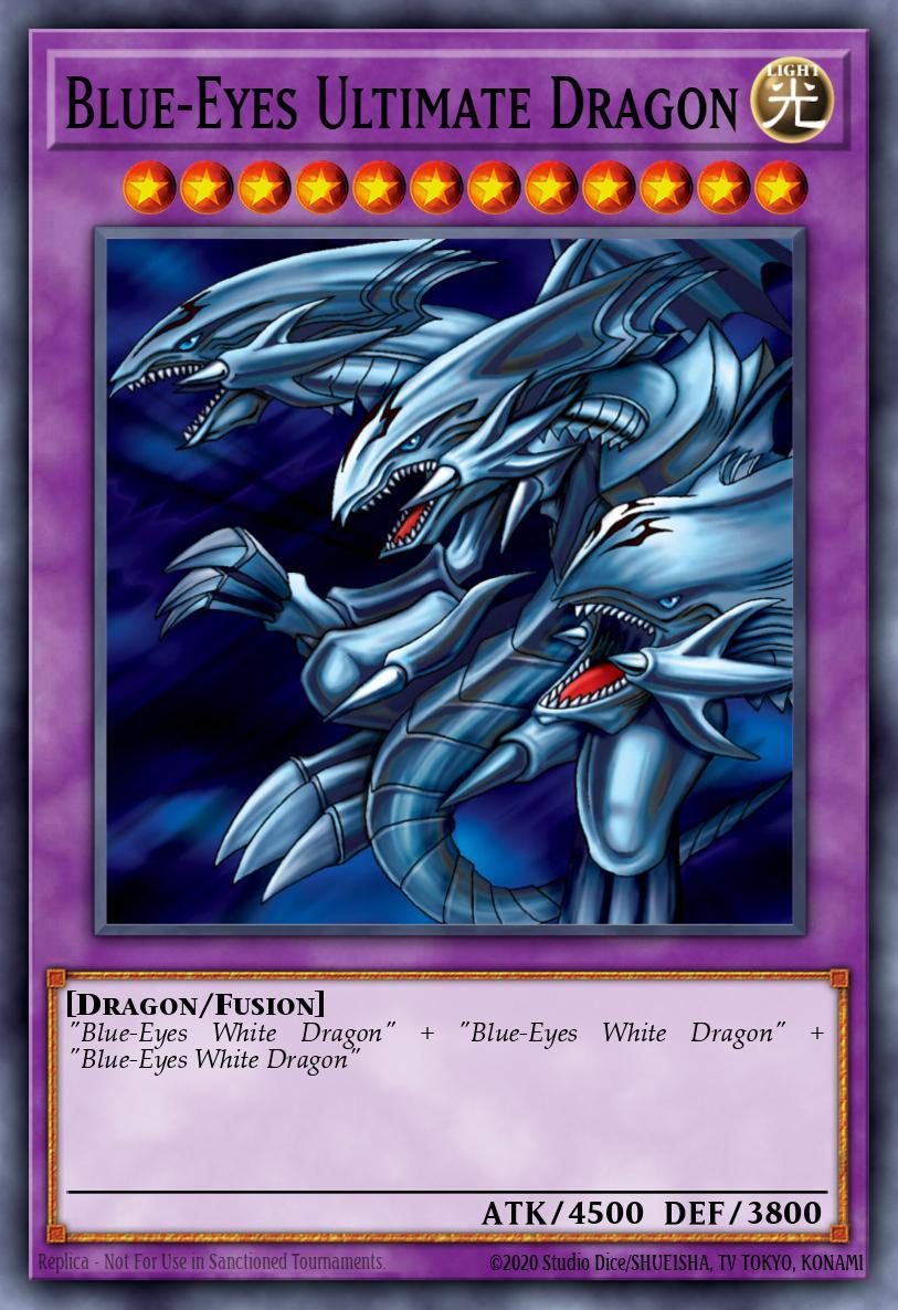 Blue-Eyes Ultimate Dragon Card