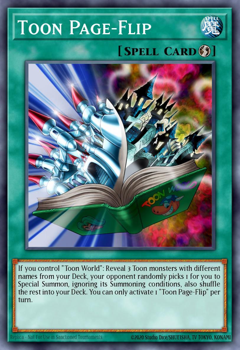 Toon Page-Flip Card