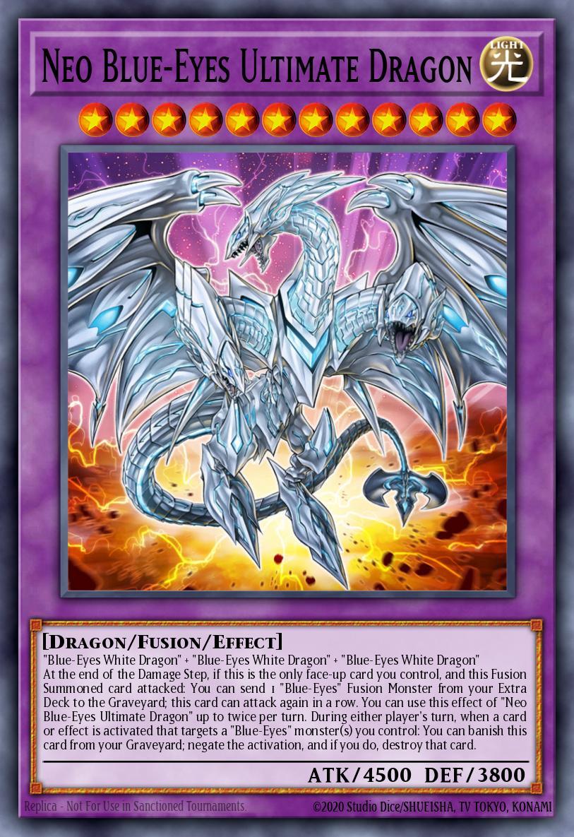 Neo Blue-Eyes Ultimate Dragon Card