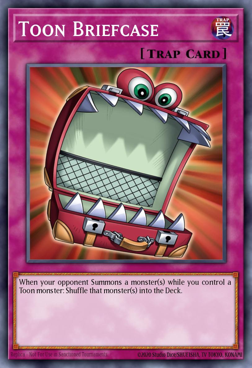 Toon Briefcase Card