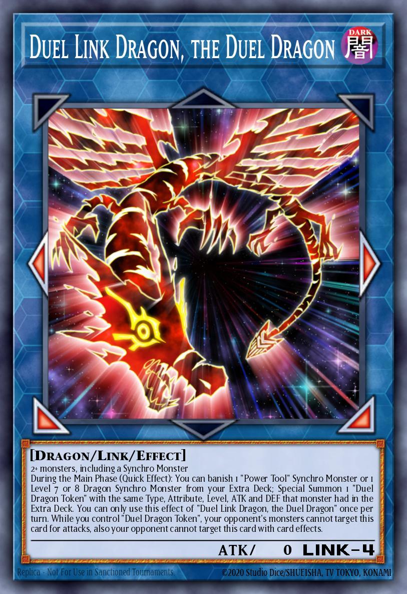 Duel Link Dragon, the Duel Dragon Card