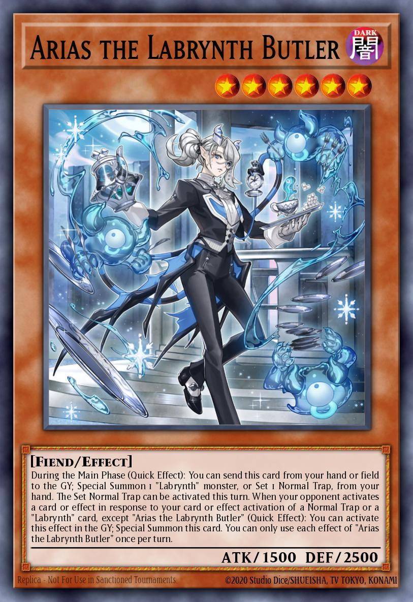 Arias the Labrynth Butler Card