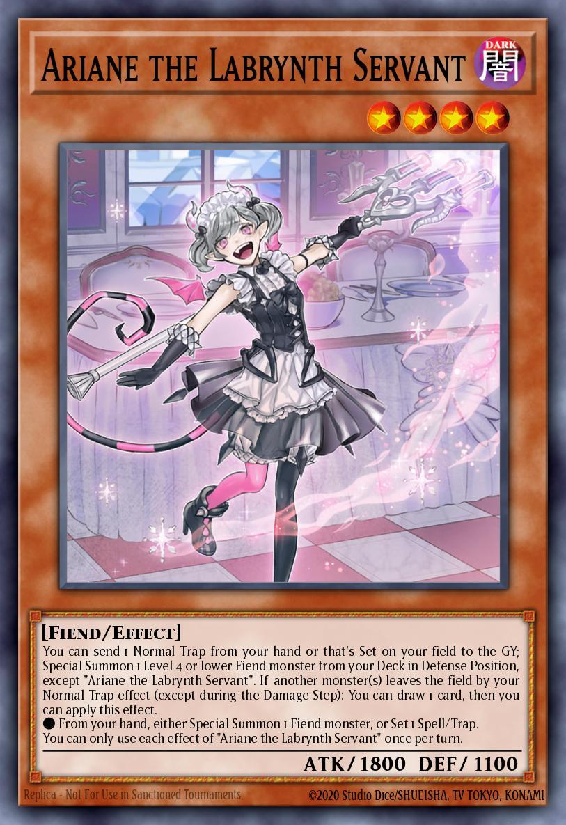 Ariane the Labrynth Servant Card