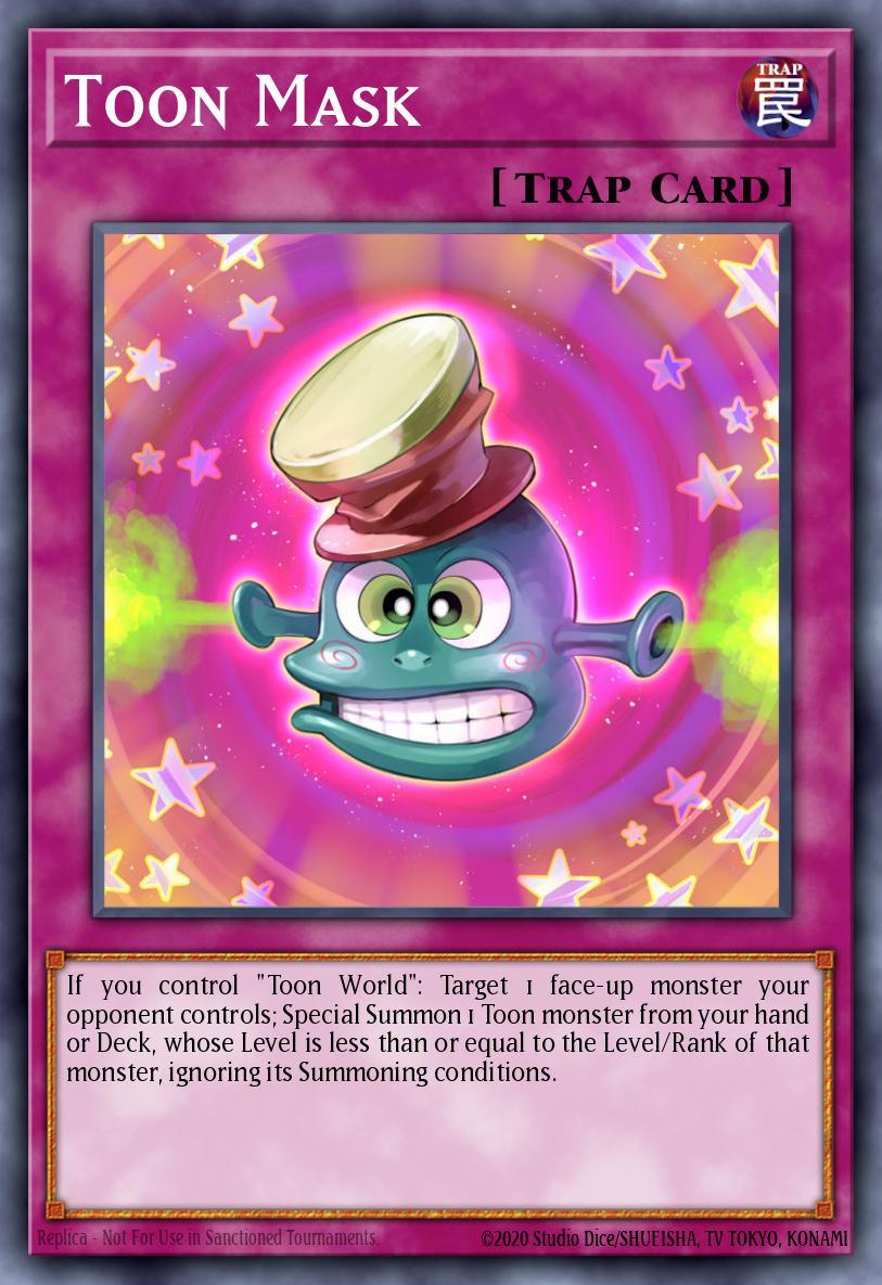 Toon Mask Card