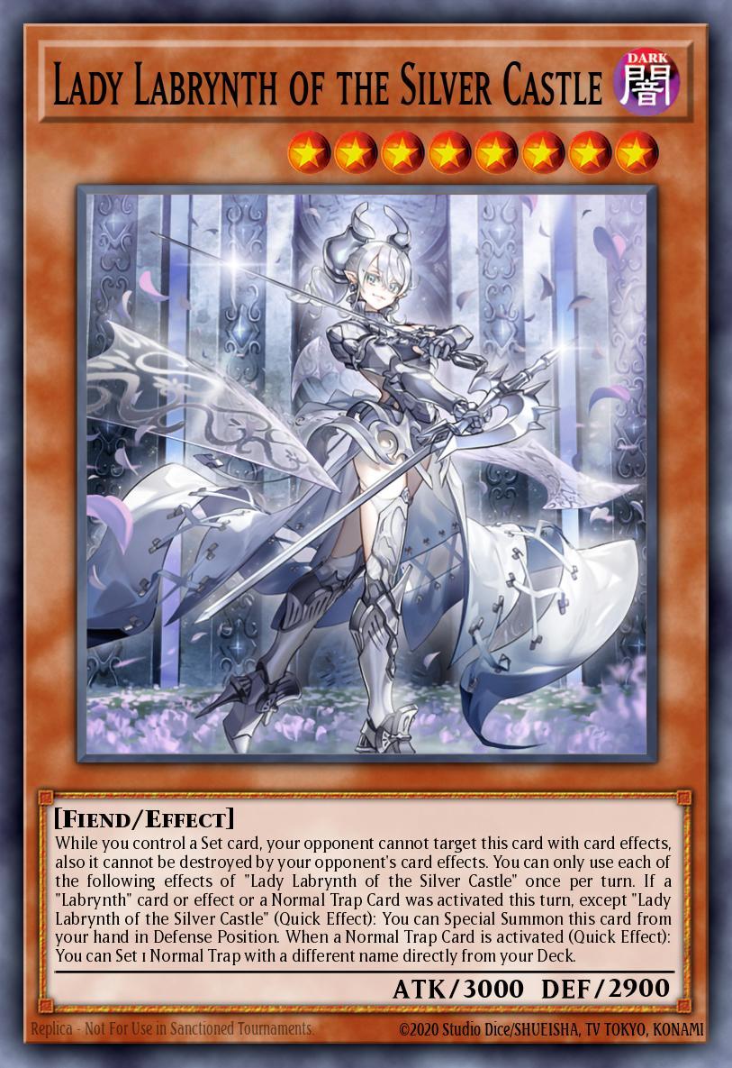 Lady Labrynth of the Silver Castle Card