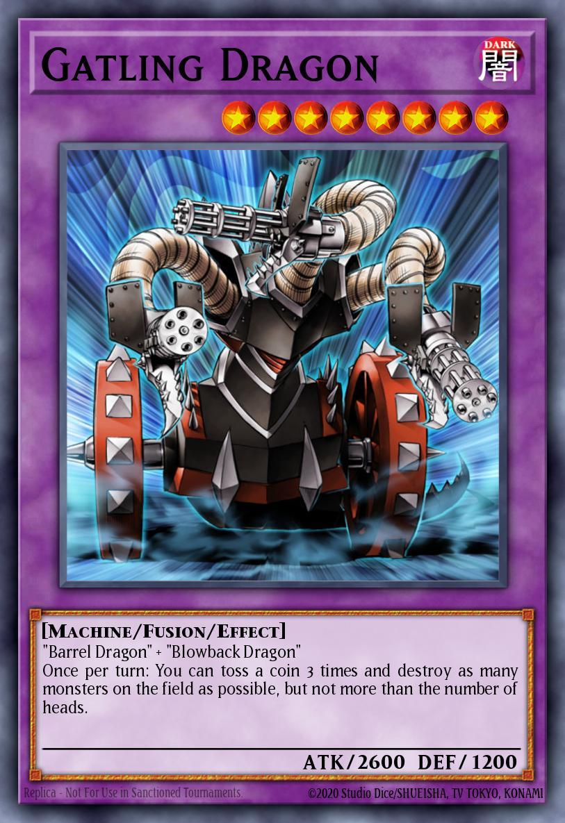 Gatling Dragon Card