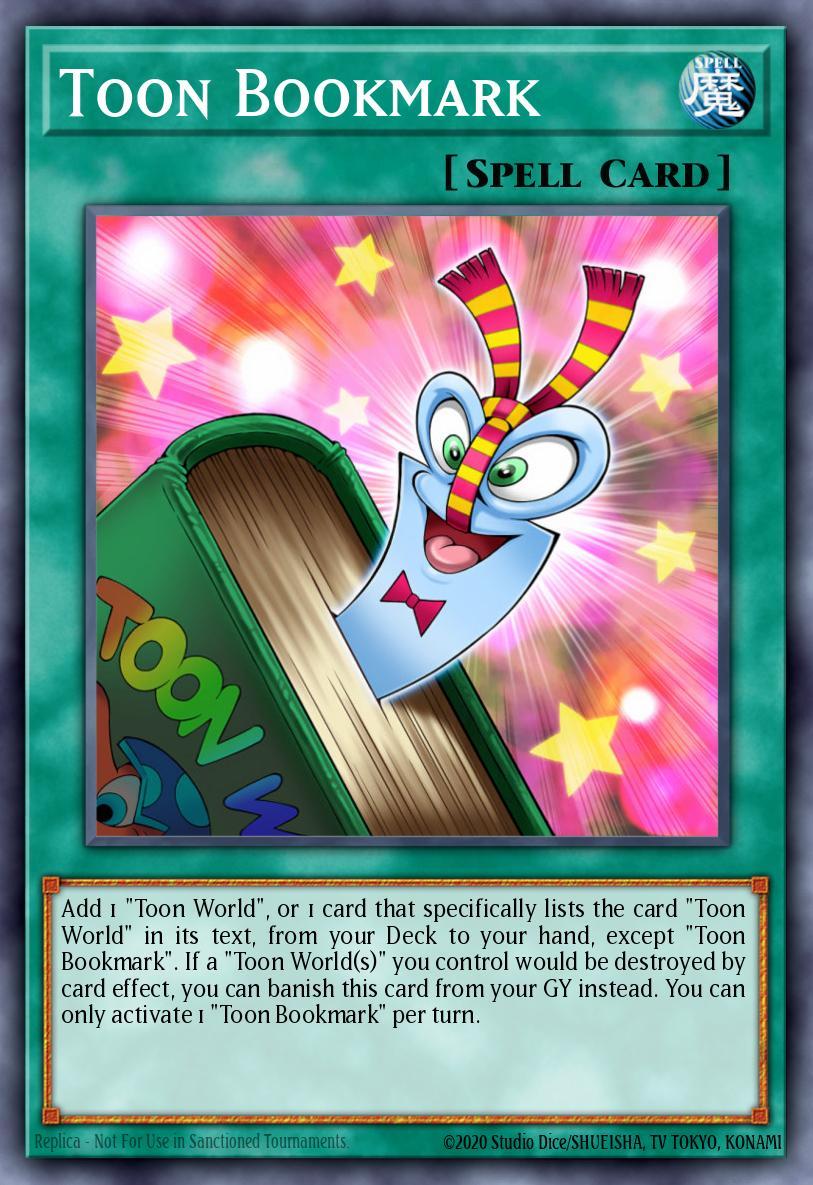 Toon Bookmark Card